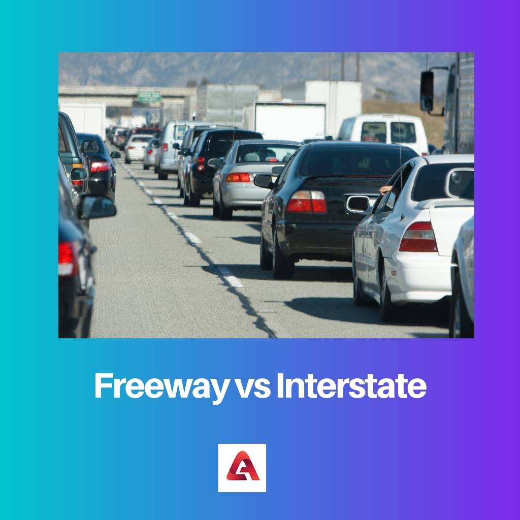 Jalan bebas hambatan vs Interstate