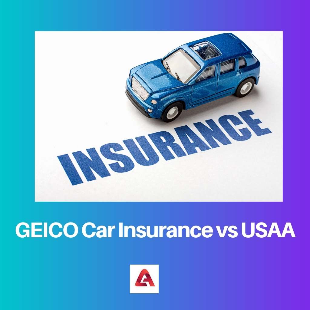 Assurance auto GEICO contre USAA