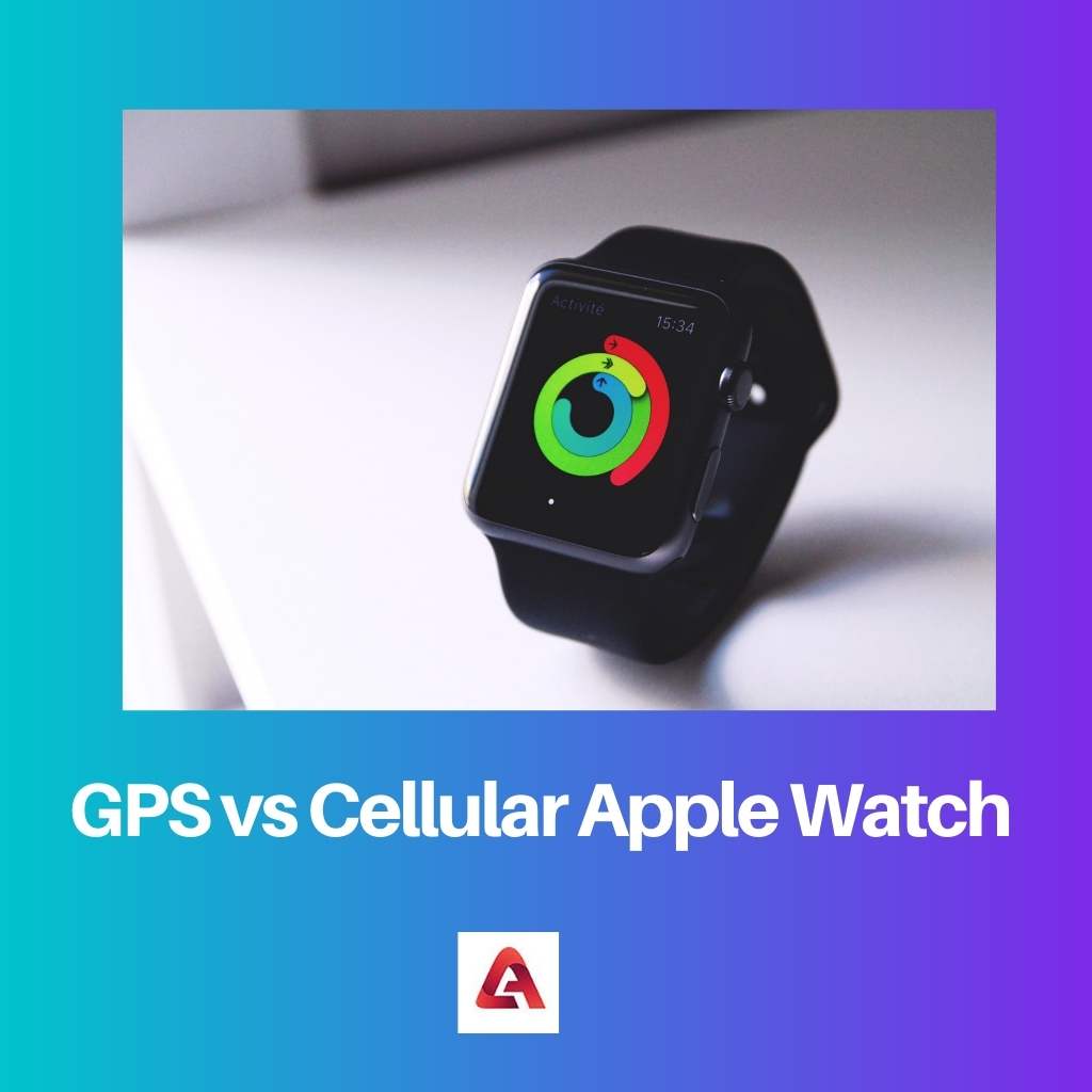 GPS so với Apple Watch di động