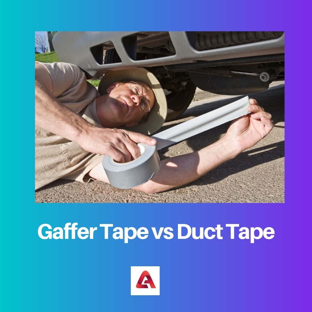 Gaffertape versus ducttape