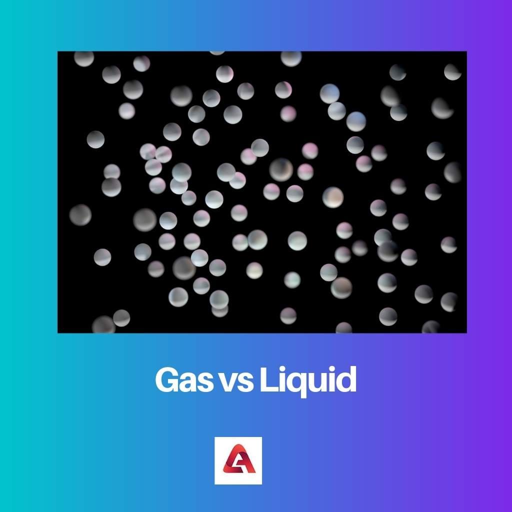 Gás vs Líquido