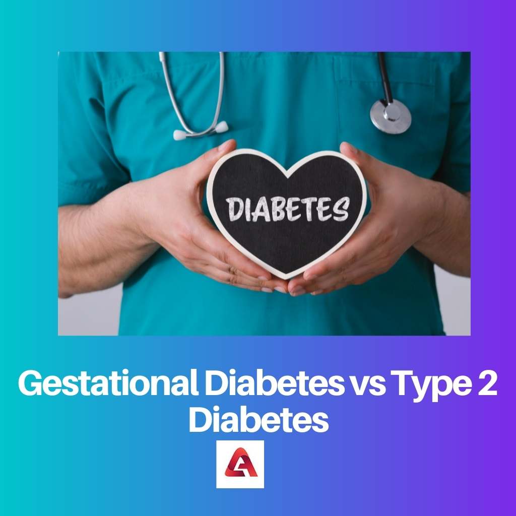 Gestational Diabetes vs Type 2 Diabetes