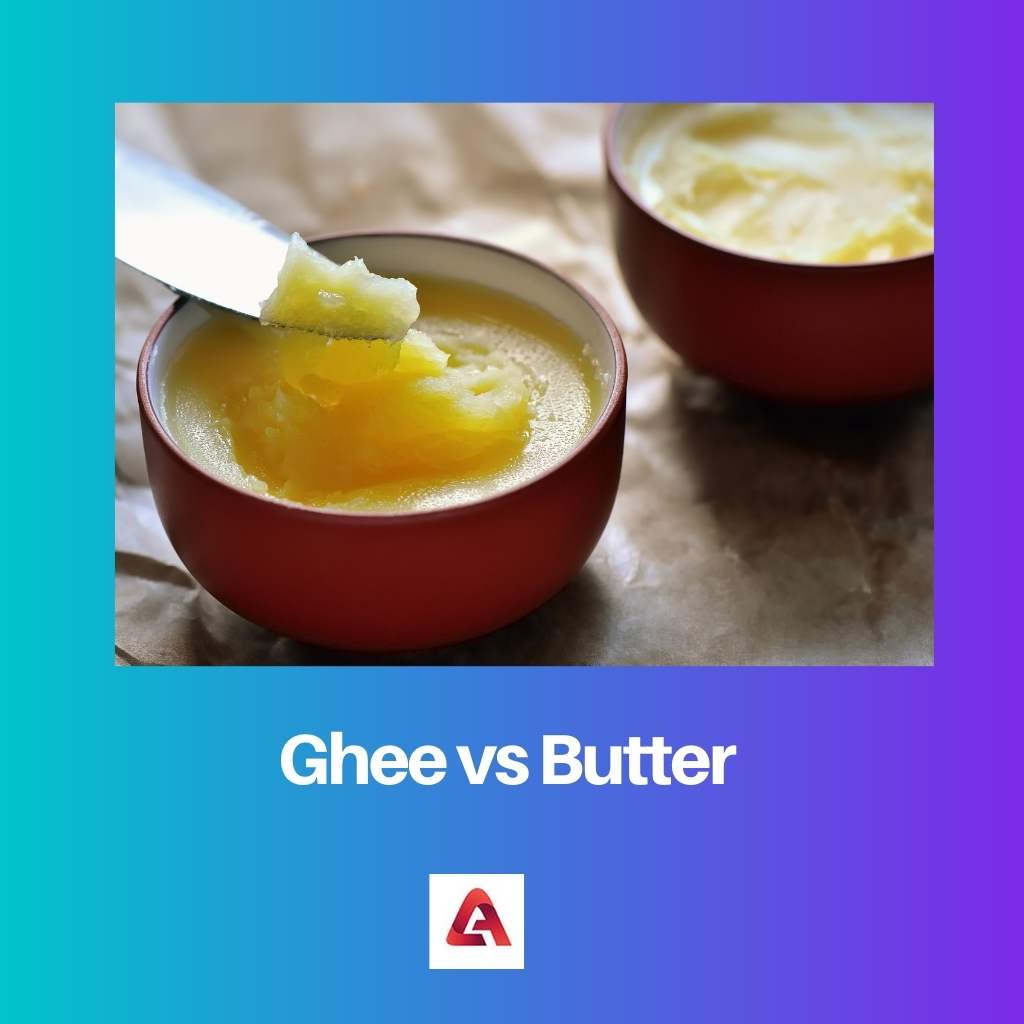 Ghee versus boter