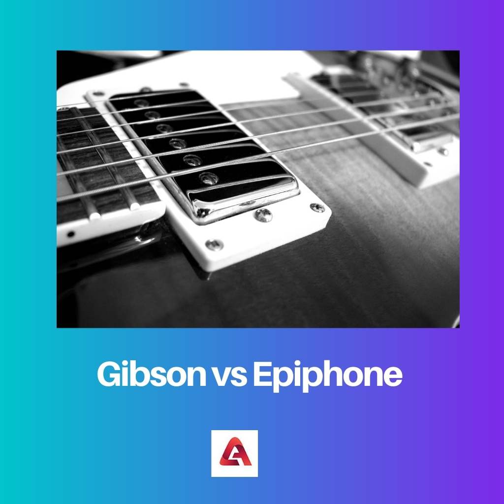 Gibson vs Epiphone