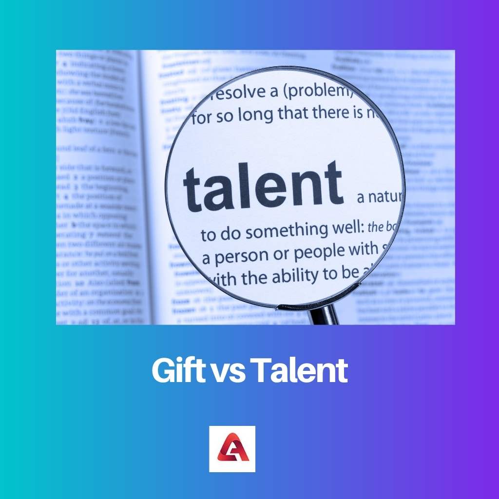 Gift vs Talent