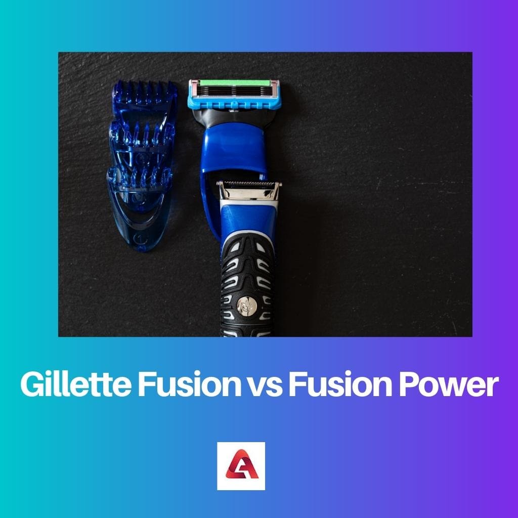 Gillette Fusion vs Fusion Power