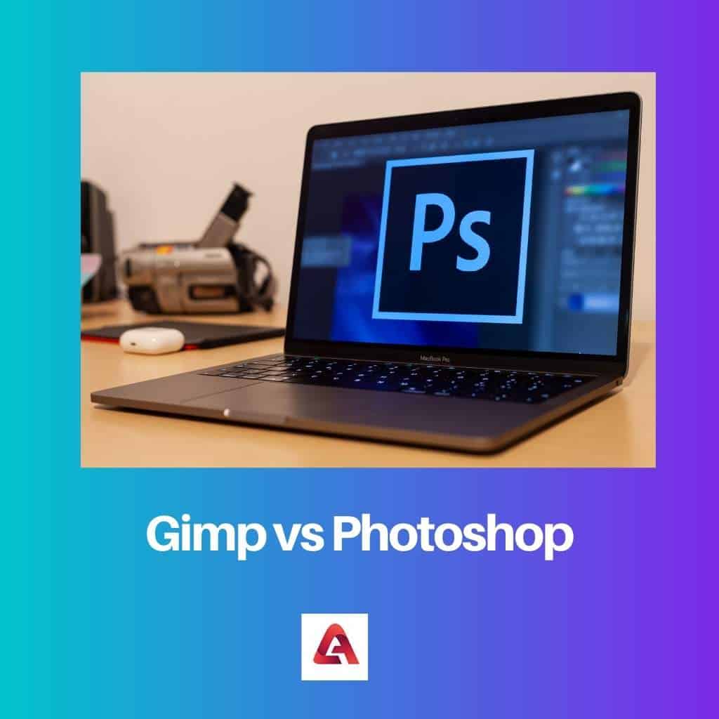 Gimp contre Photoshop