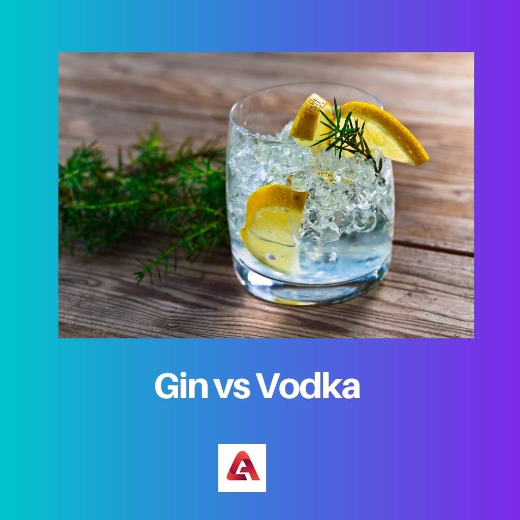 Gin contre Vodka