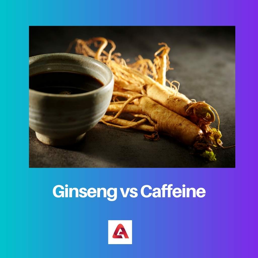 Ginseng contre caféine