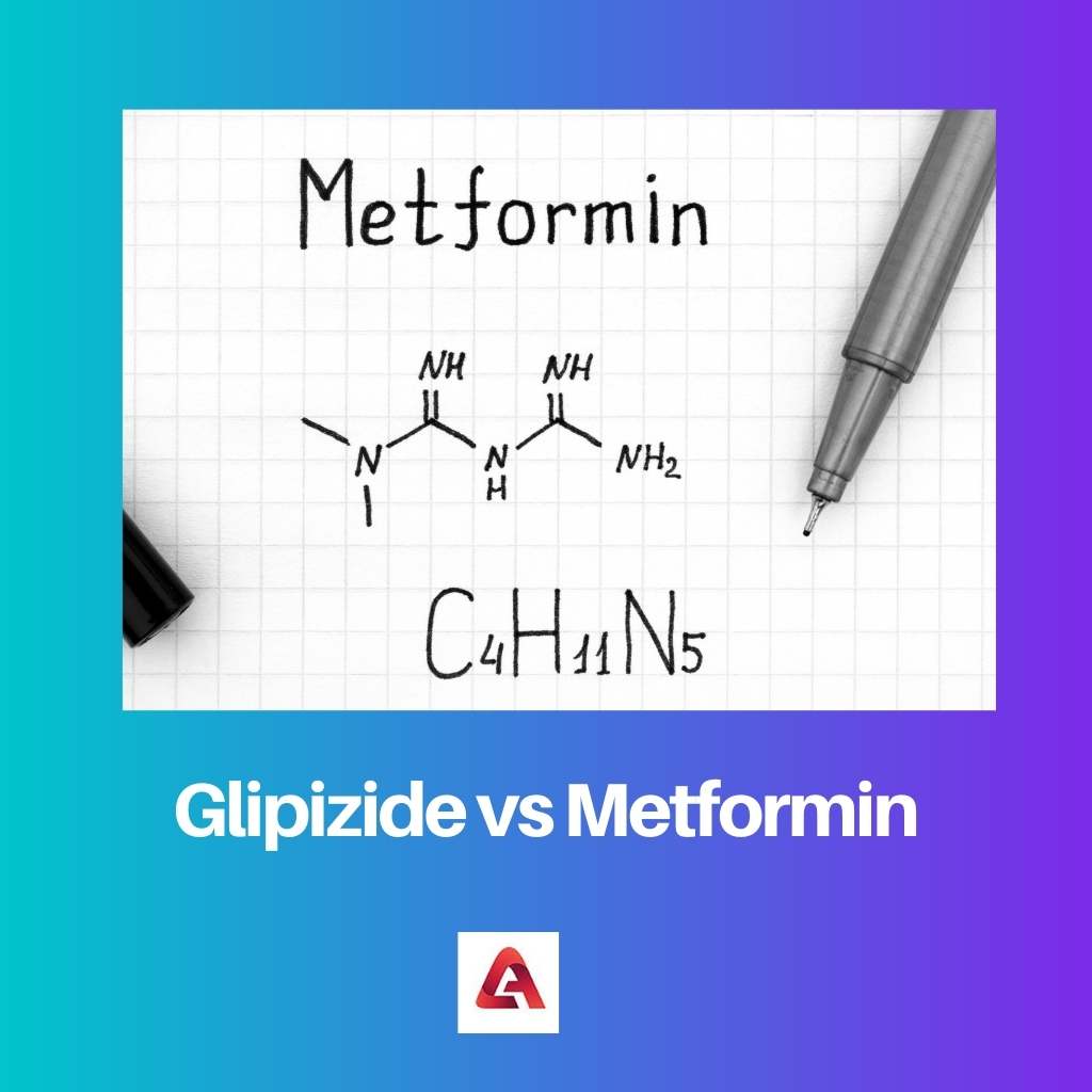 ग्लिपीजाइड बनाम मेटफॉर्मिन