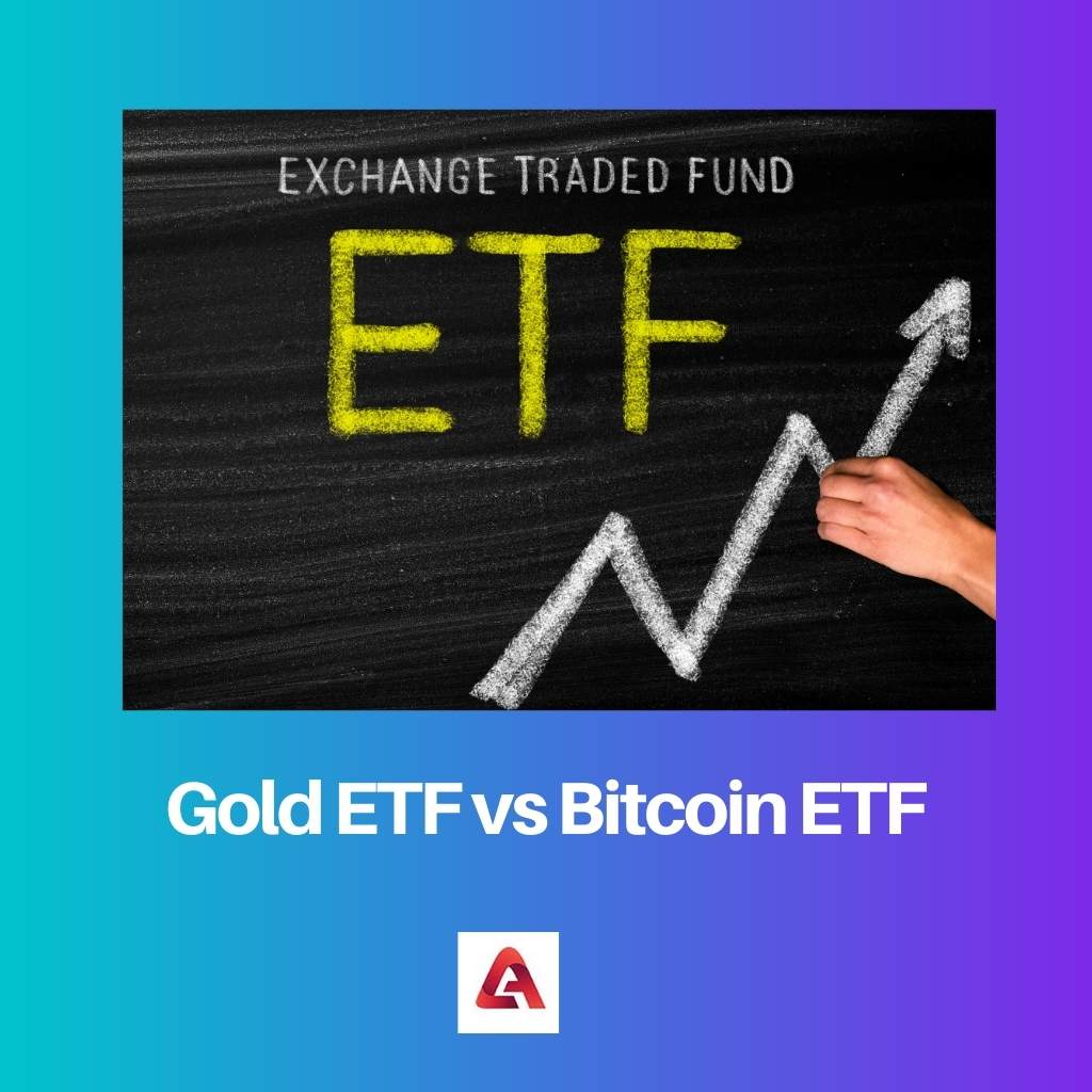 ETF de oro frente a ETF de Bitcoin