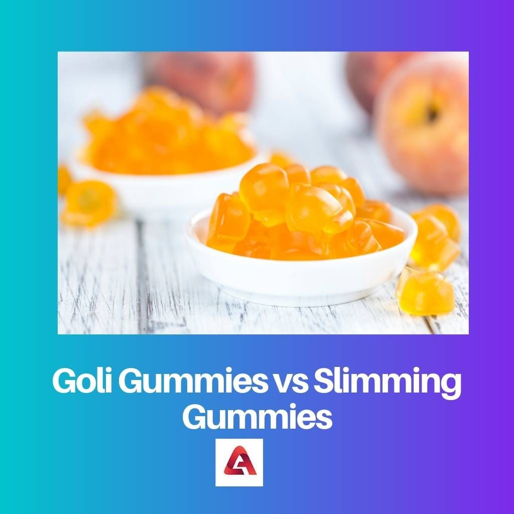 Goli Gummies против жевательных резинок для похудения