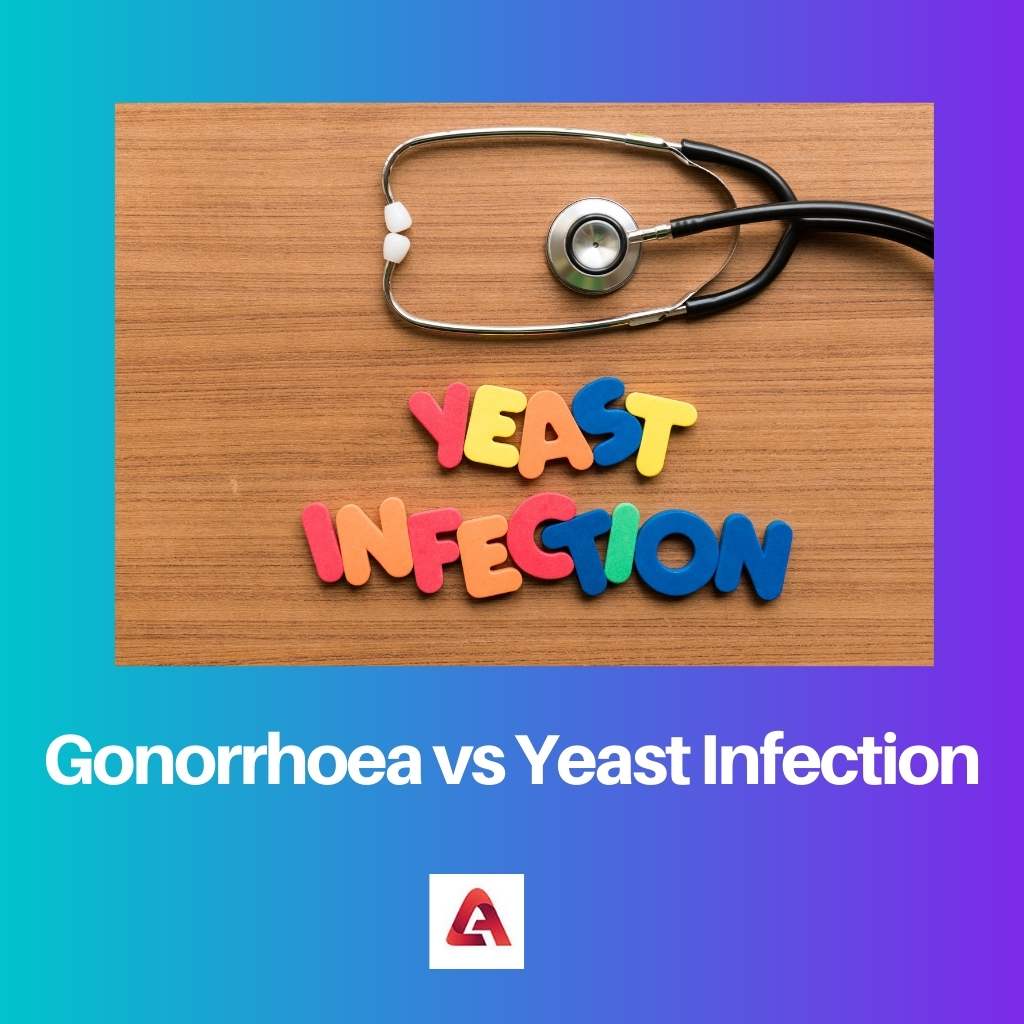 Gonorroe versus schimmelinfectie