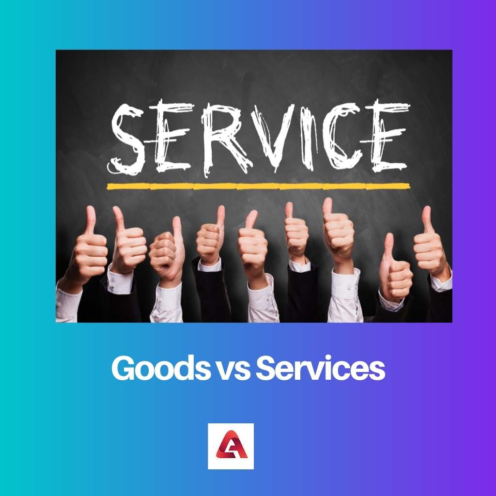 Goederen versus diensten