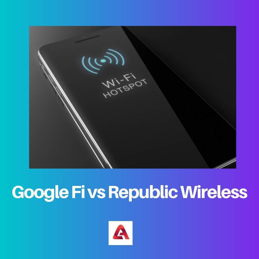 Google Fi против беспроводной связи Республики