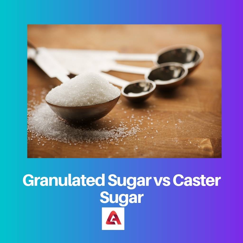 Granulovaný cukr vs třtinový cukr