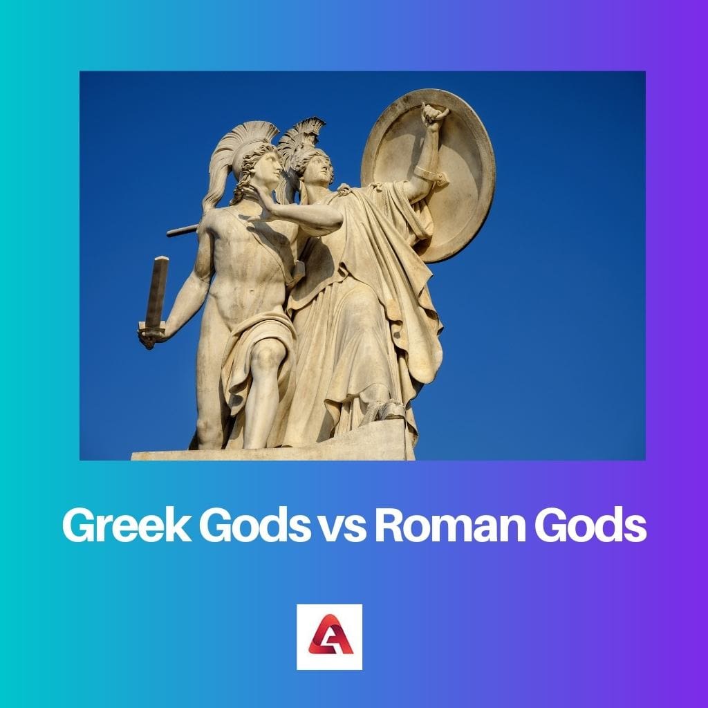 Greek Gods vs Roman Gods