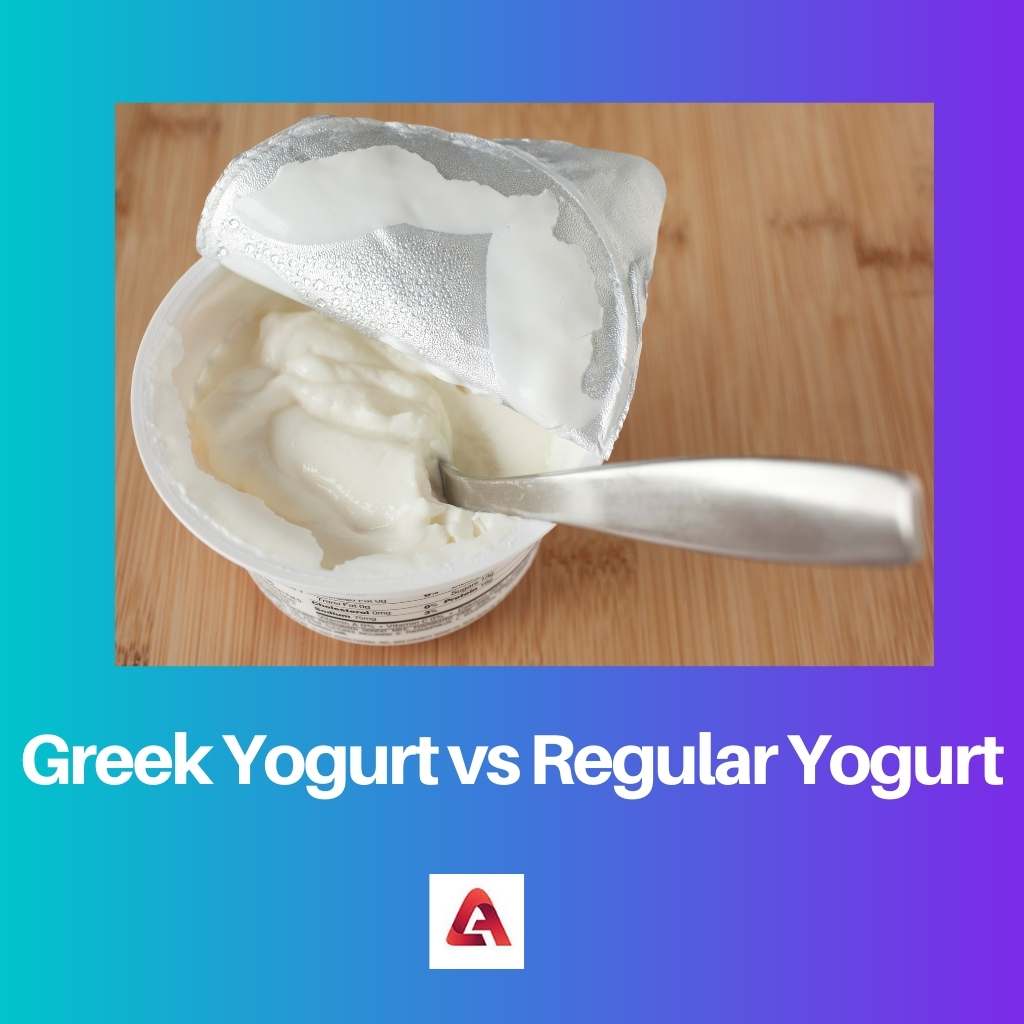 Greek Yogurt vs Regular Yogurt