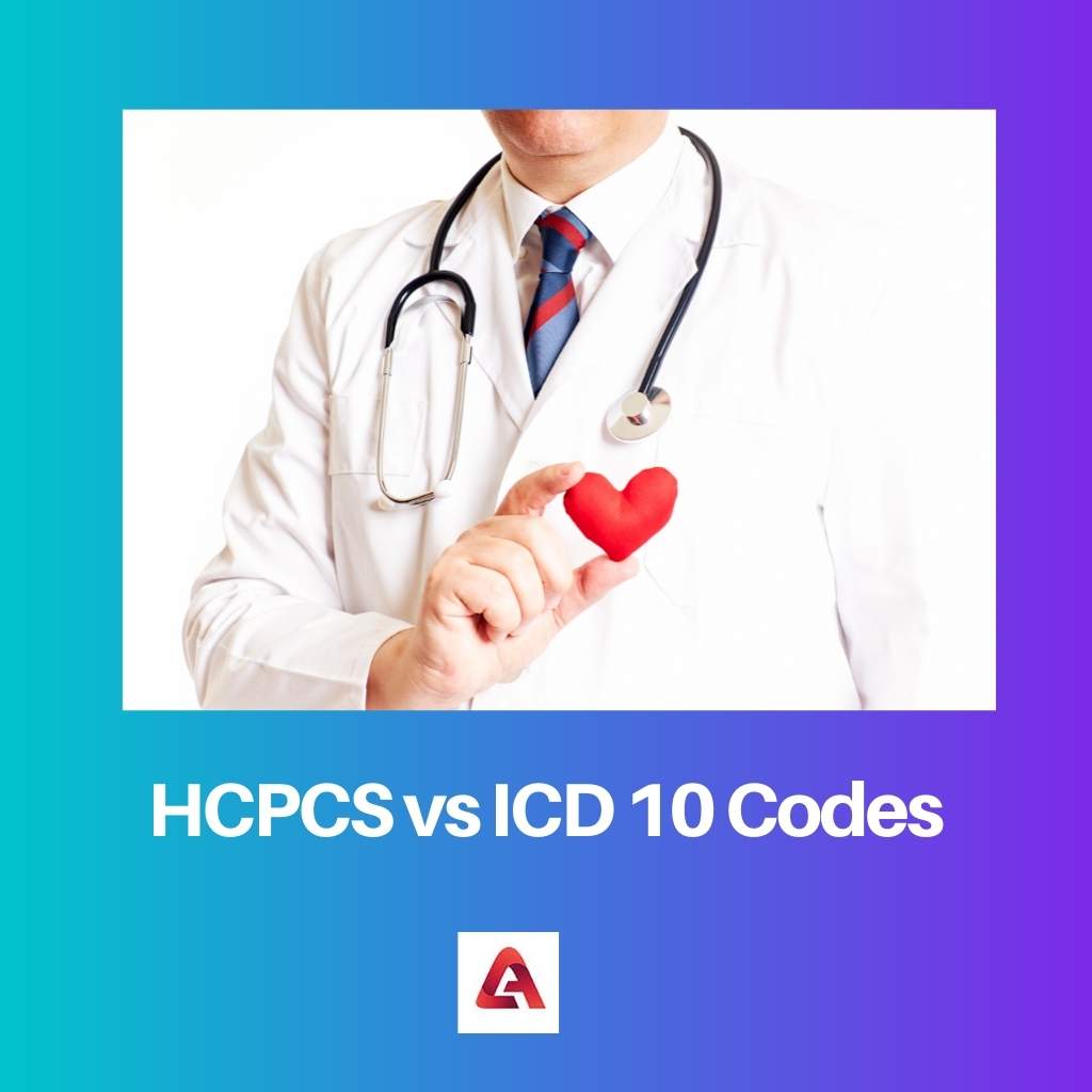 Κωδικοί HCPCS έναντι ICD 10