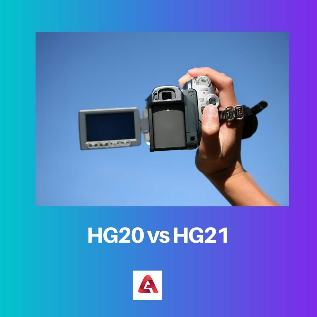 HG20 versus HG21