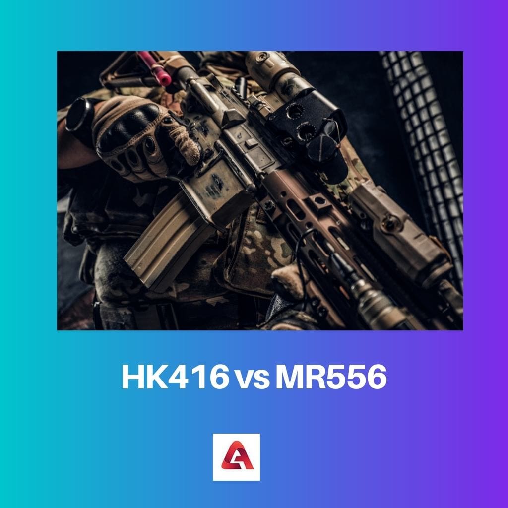 HK416 与 MR556