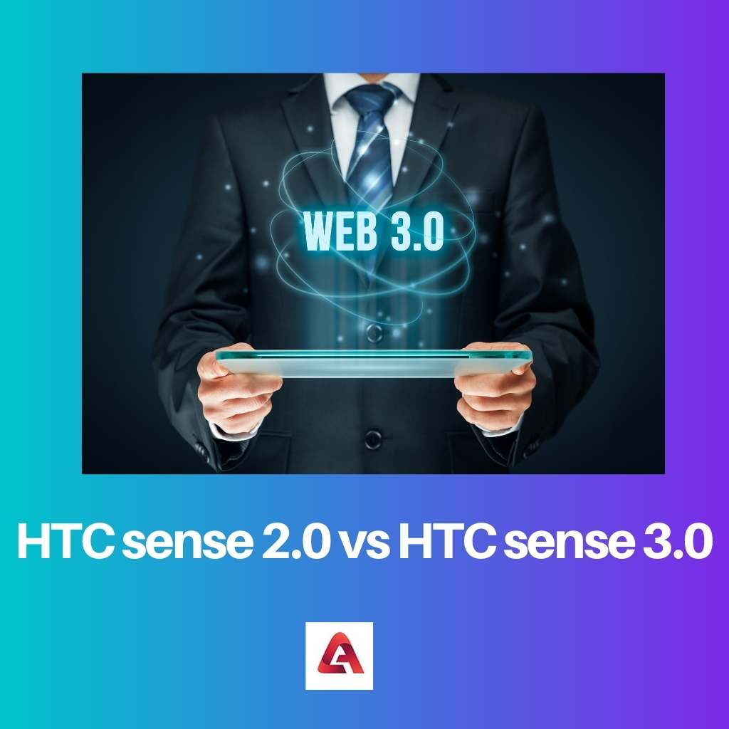 HTC sentido 2.0 frente a HTC sentido 3.0