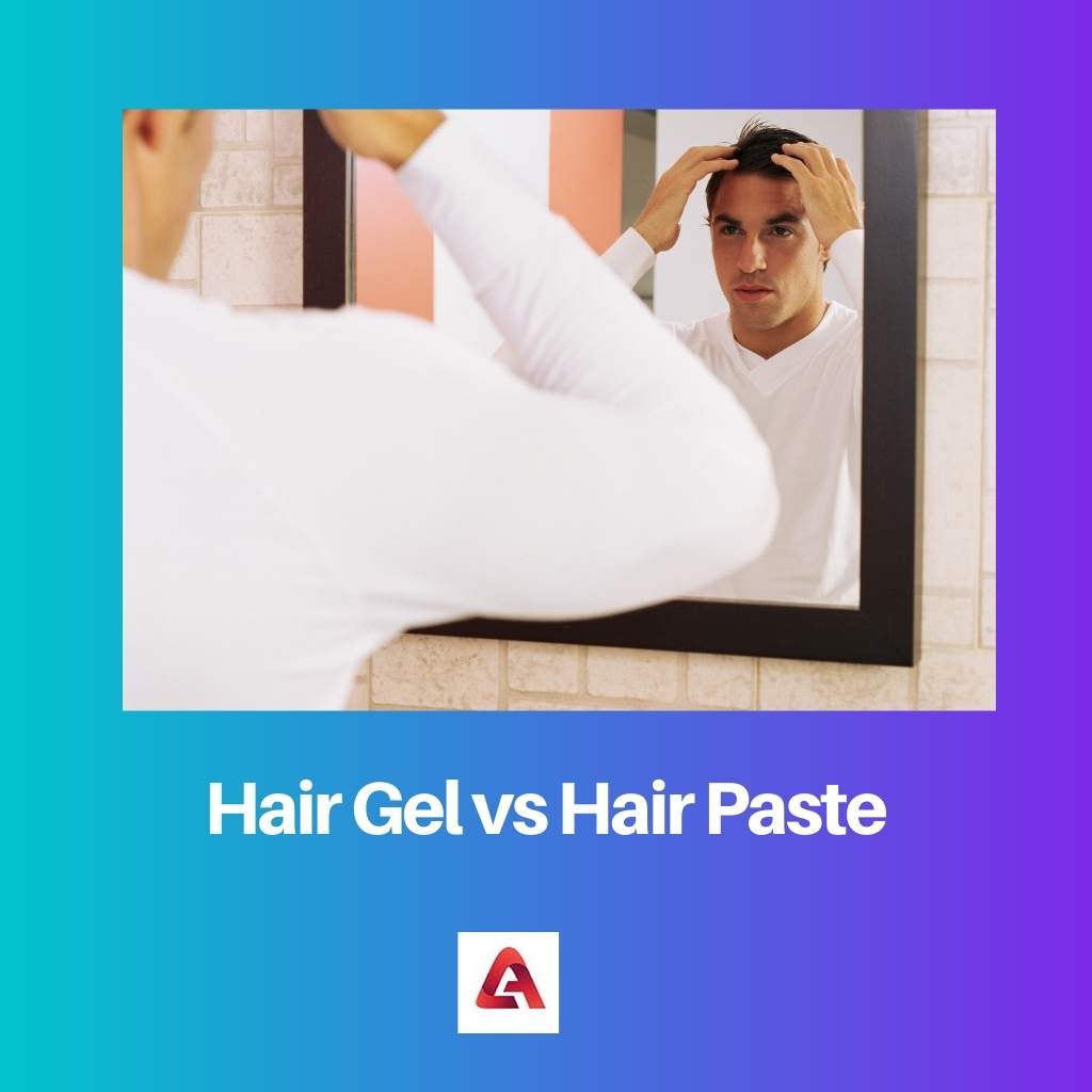 Hair Gel vs Hair Paste