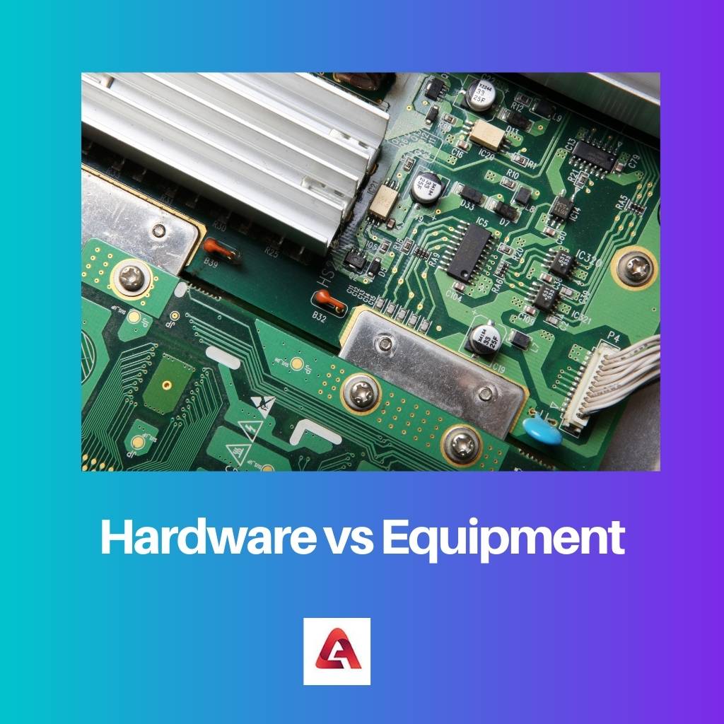 Hardware vs. Ausrüstung