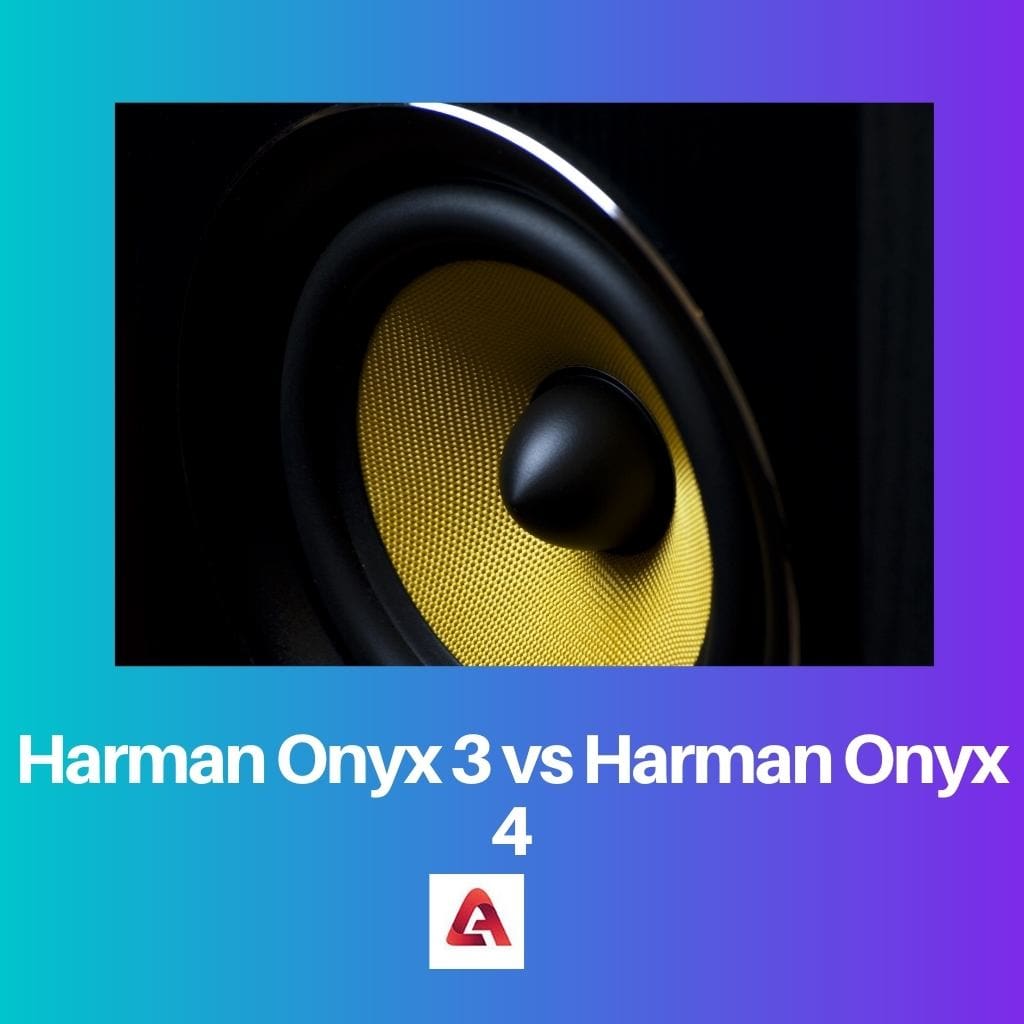 Harman Onyx 3 vs Harman Onyx 4
