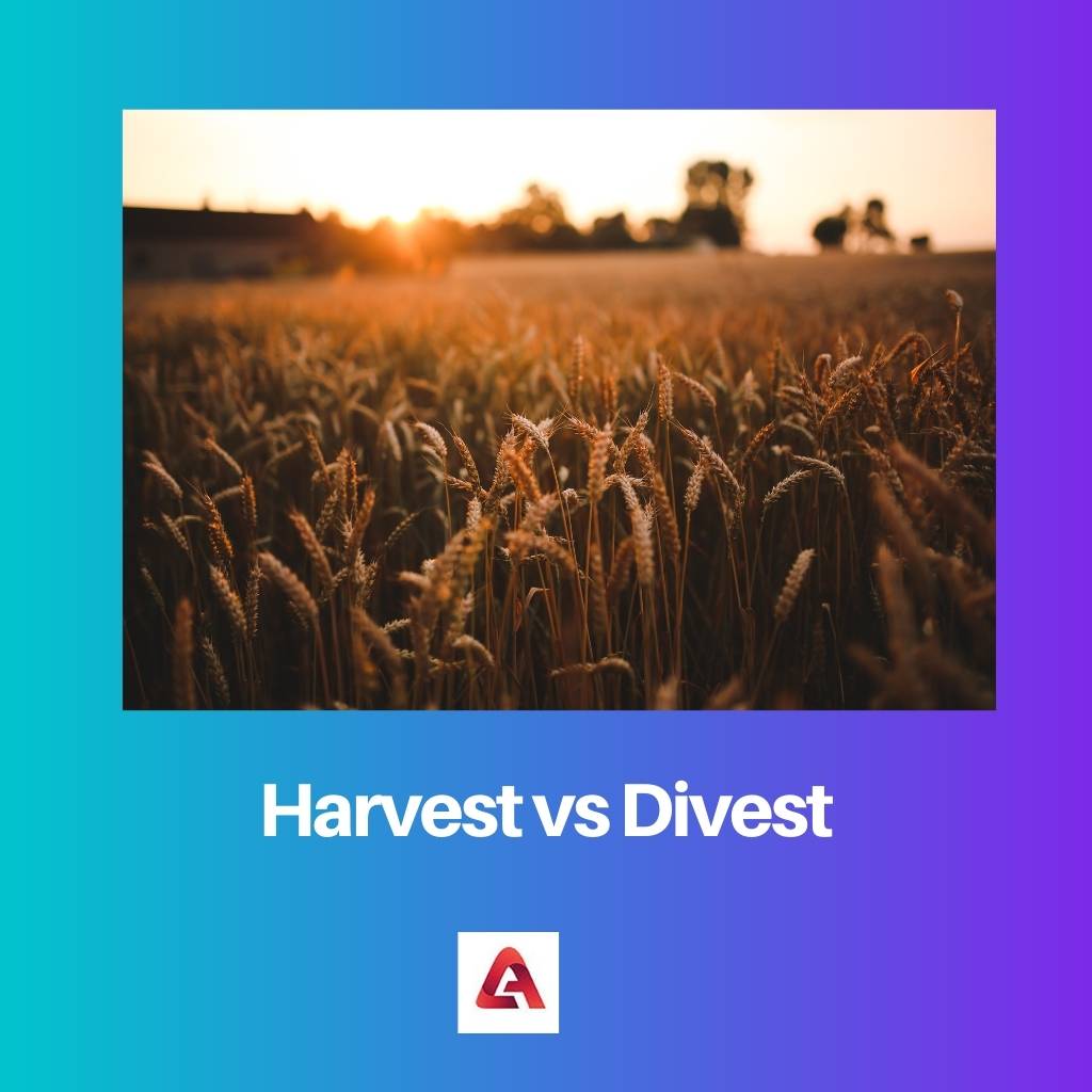 Harvest vs Divest