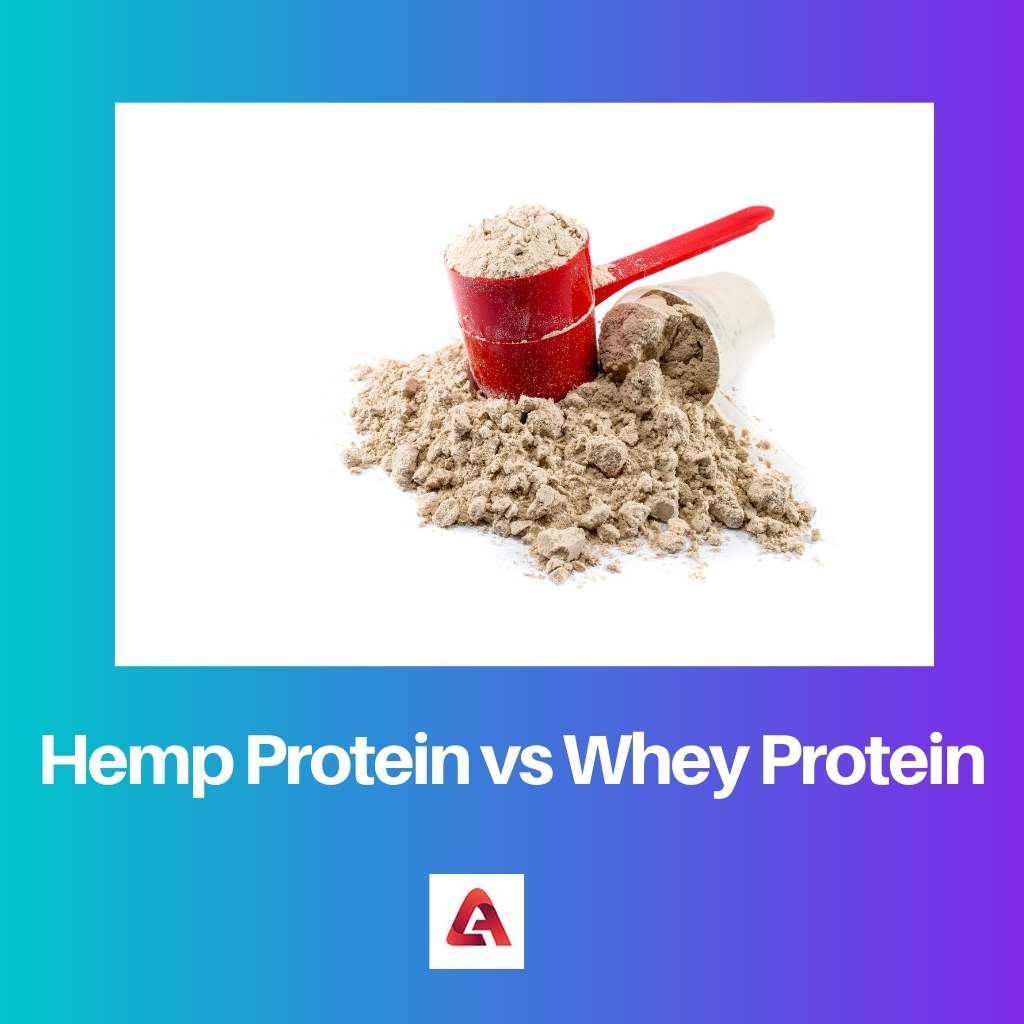 Proteína de cáñamo vs proteína de suero