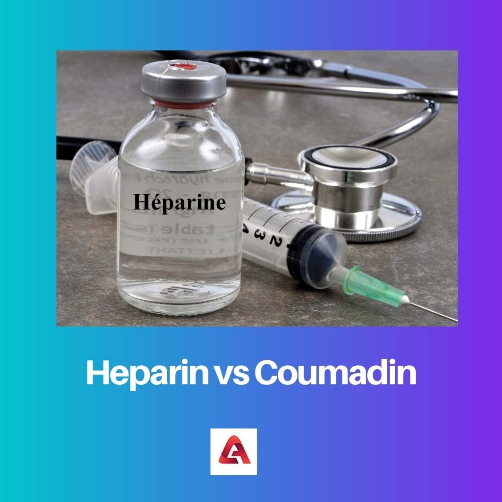 Héparine vs Coumadin