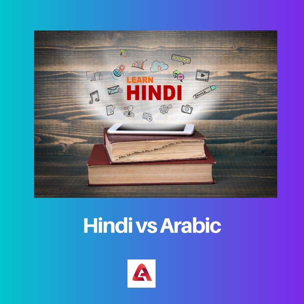 Hindština vs arabština