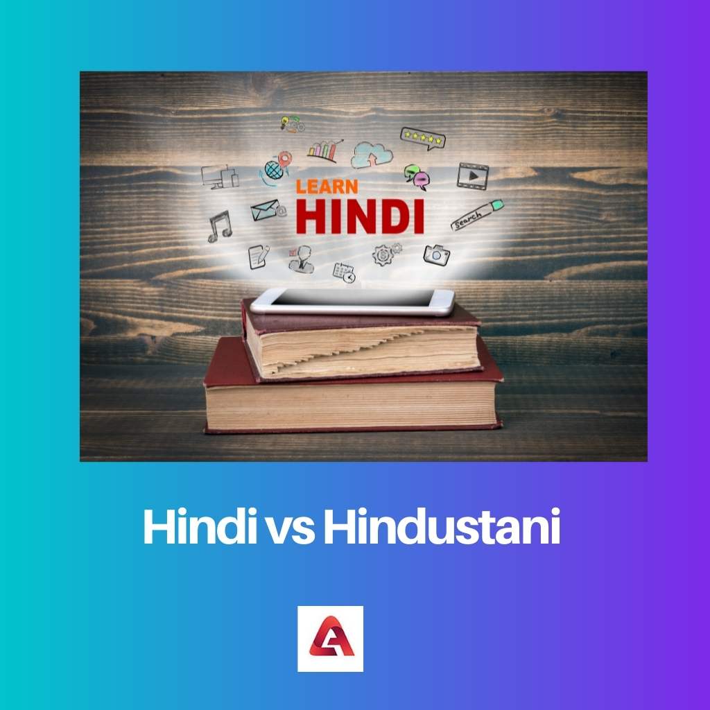 Hindi vs Hindustão