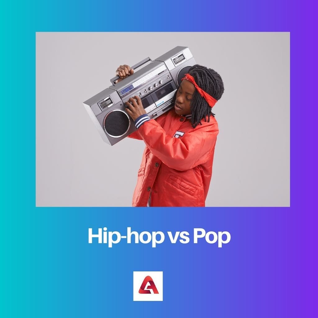 Hip hop so với Pop