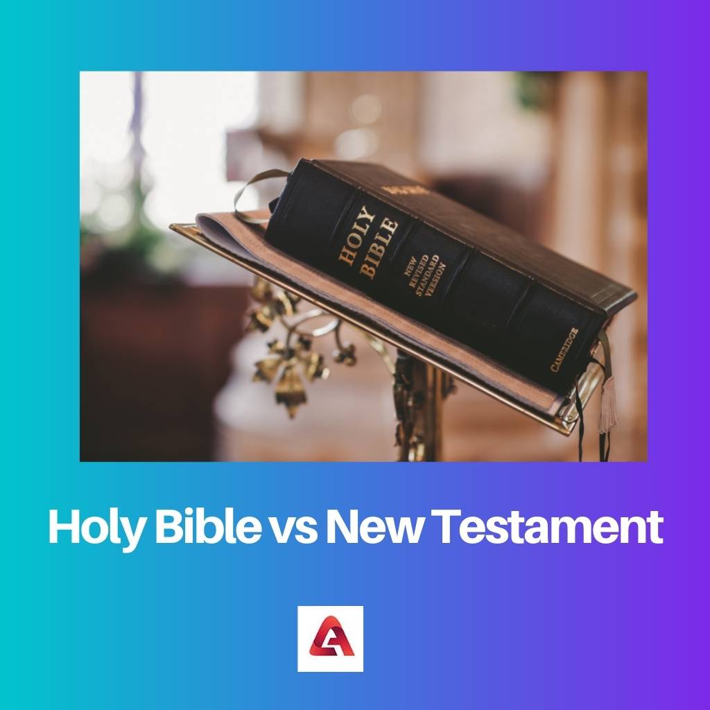 Sacra Bibbia vs Nuovo Testamento