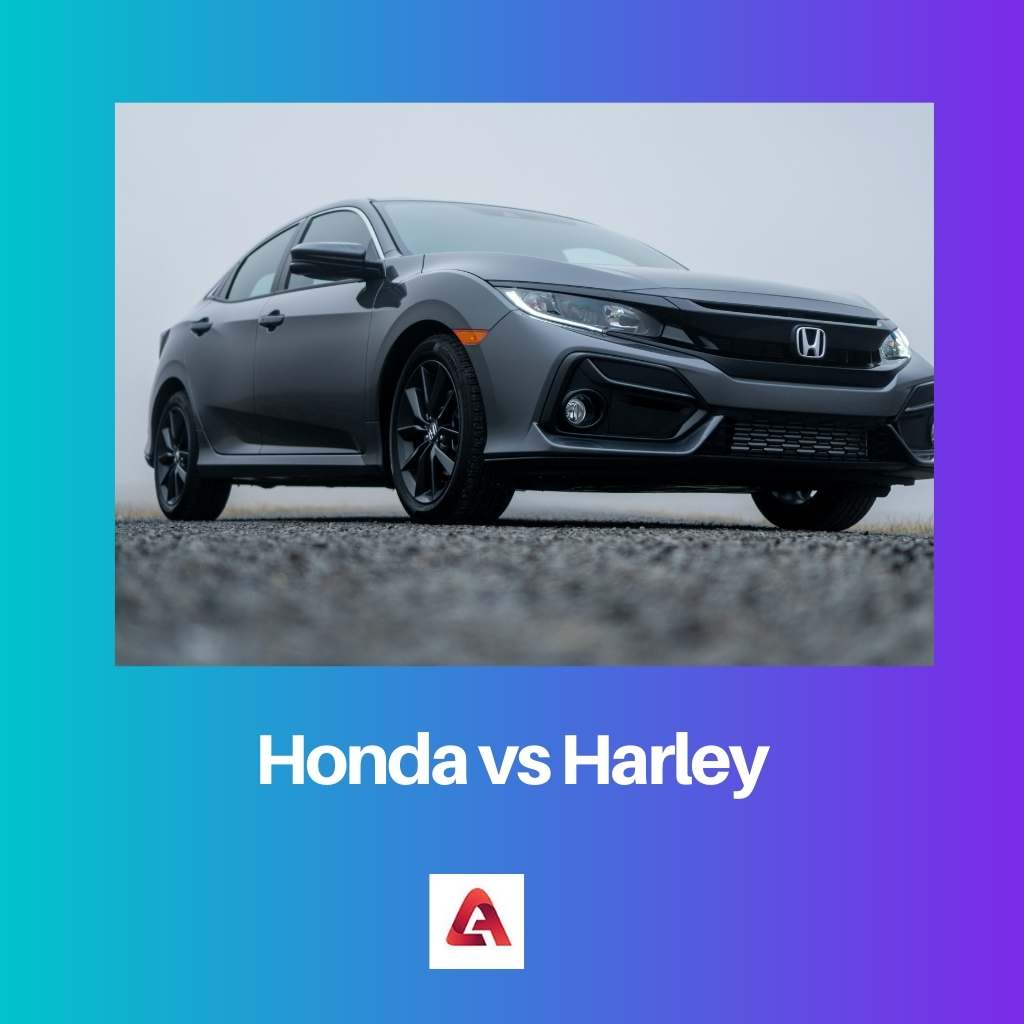 Honda vs Harley