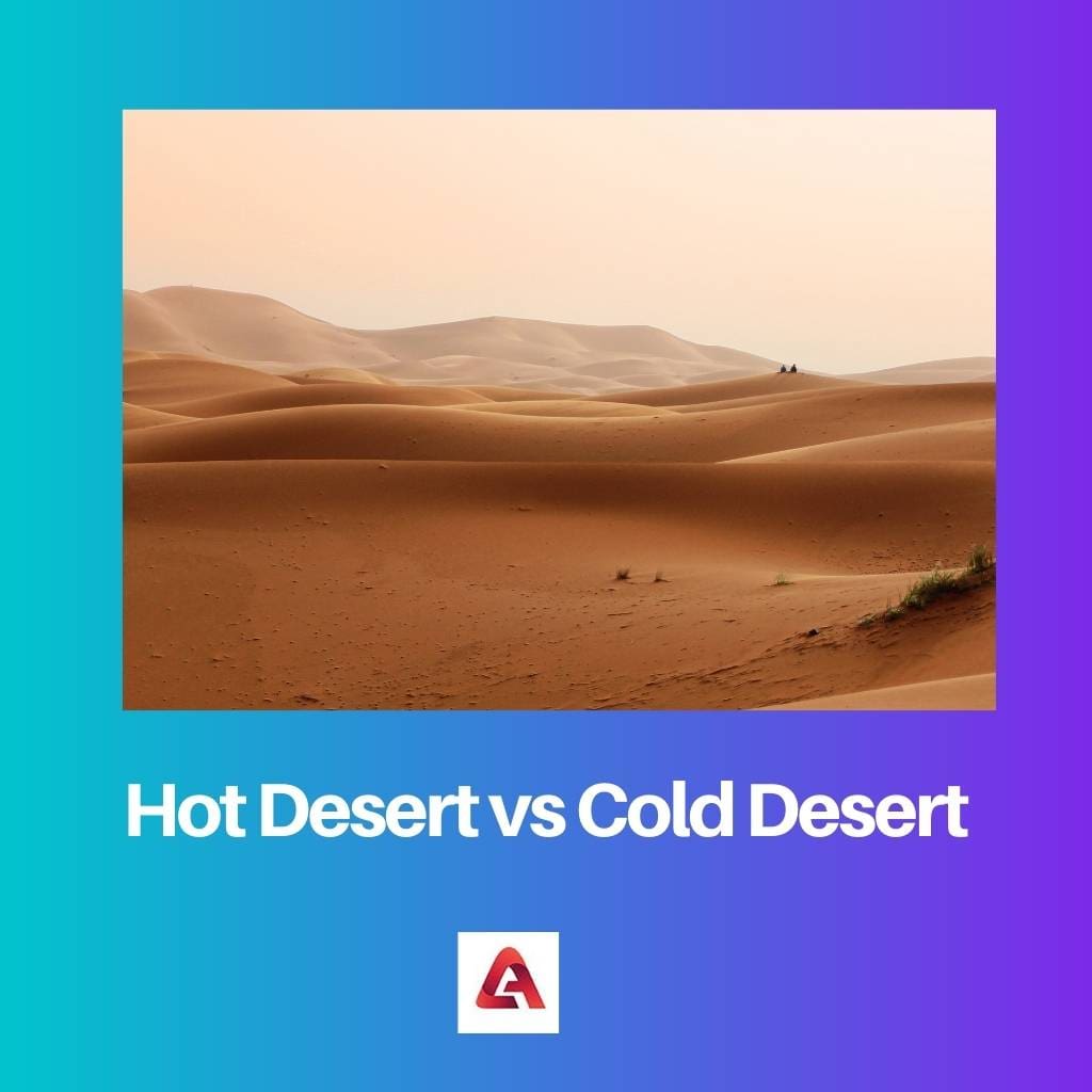 Hot Desert vs Cold Desert