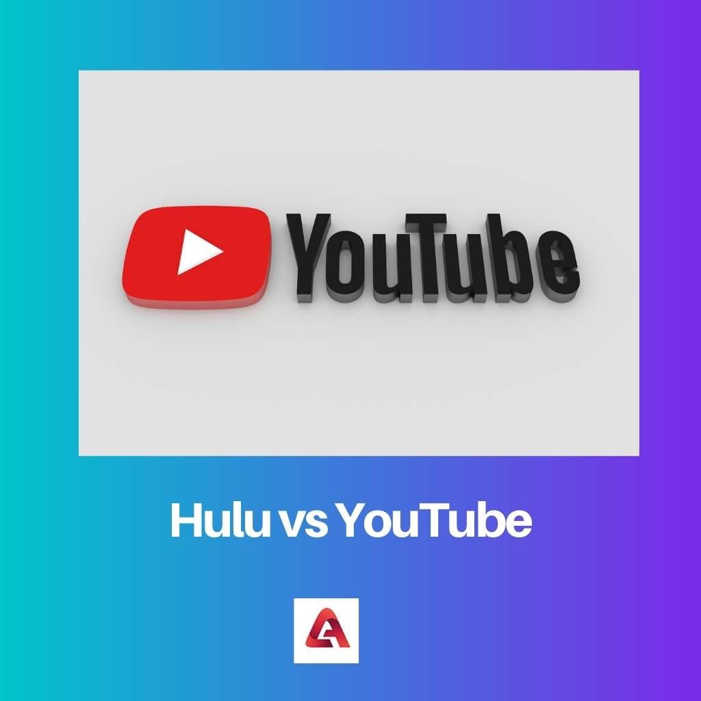 Hulu versus YouTube