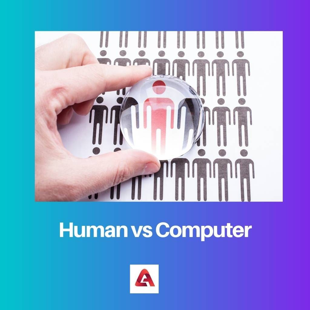 الإنسان مقابل الكمبيوتر