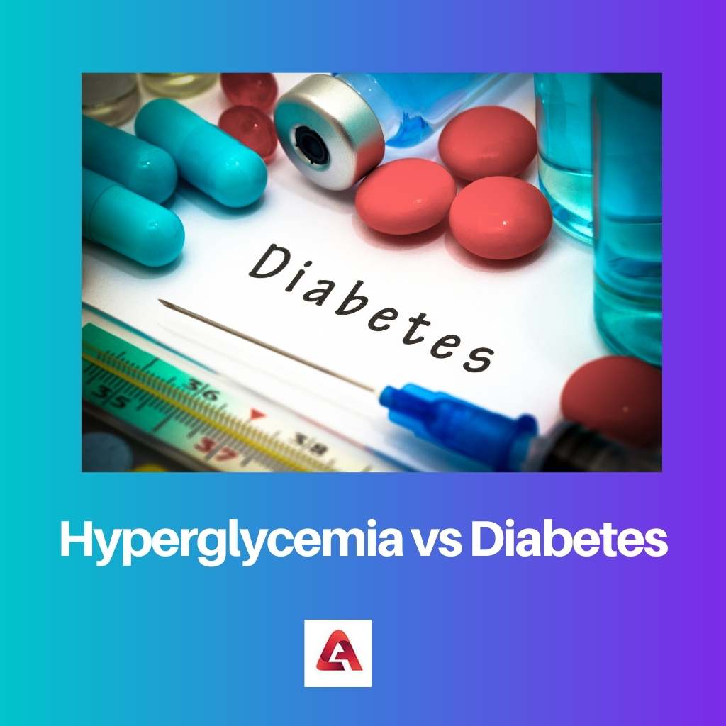 Hyperglycemia vs Diabetes