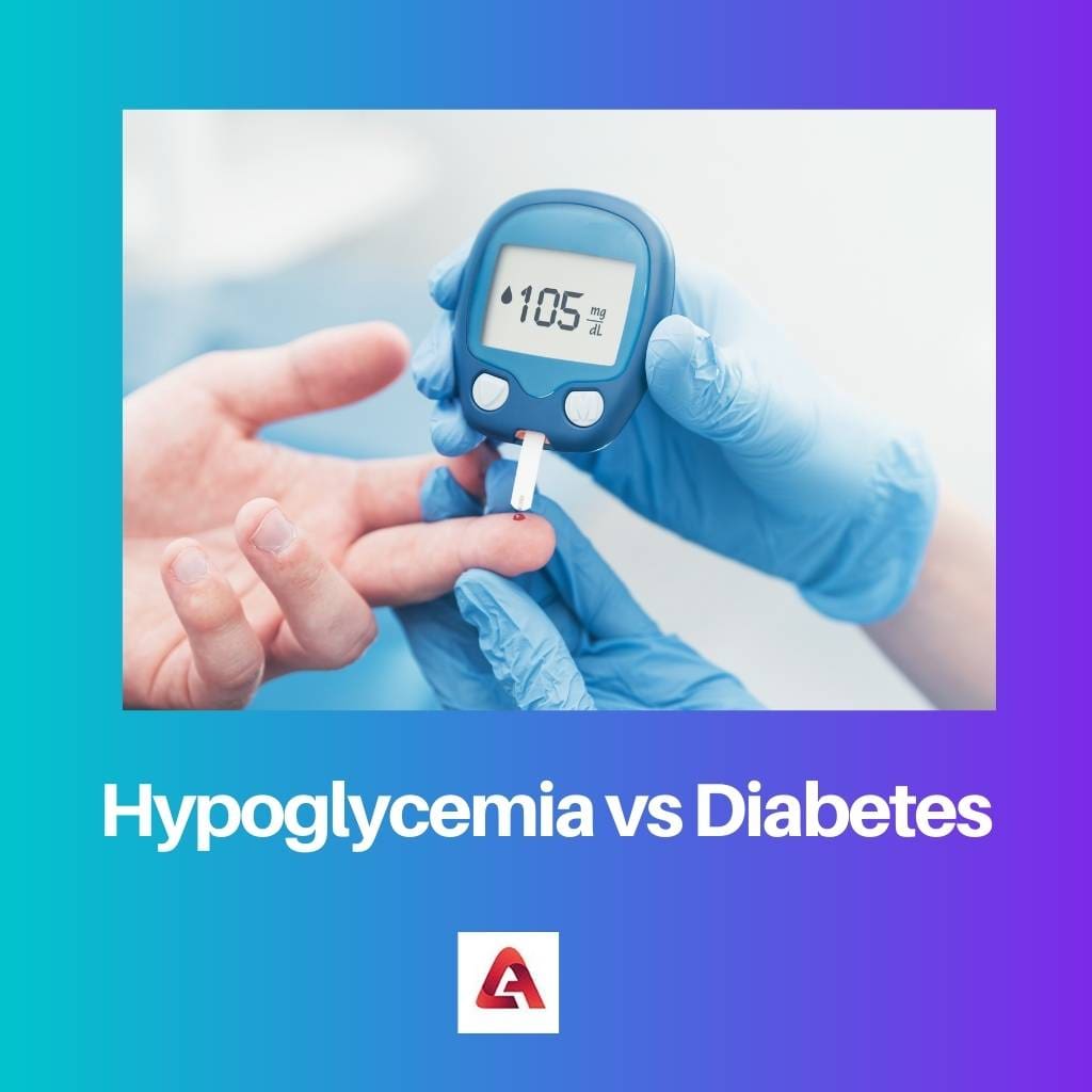 Hypoglycemia vs Diabetes