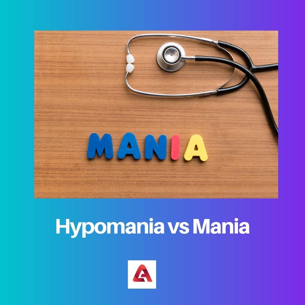 Hipomanija vs manija