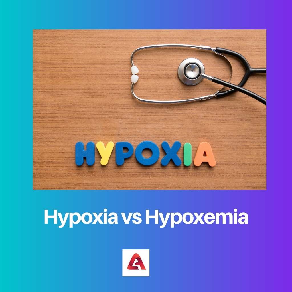 hipóxia vs