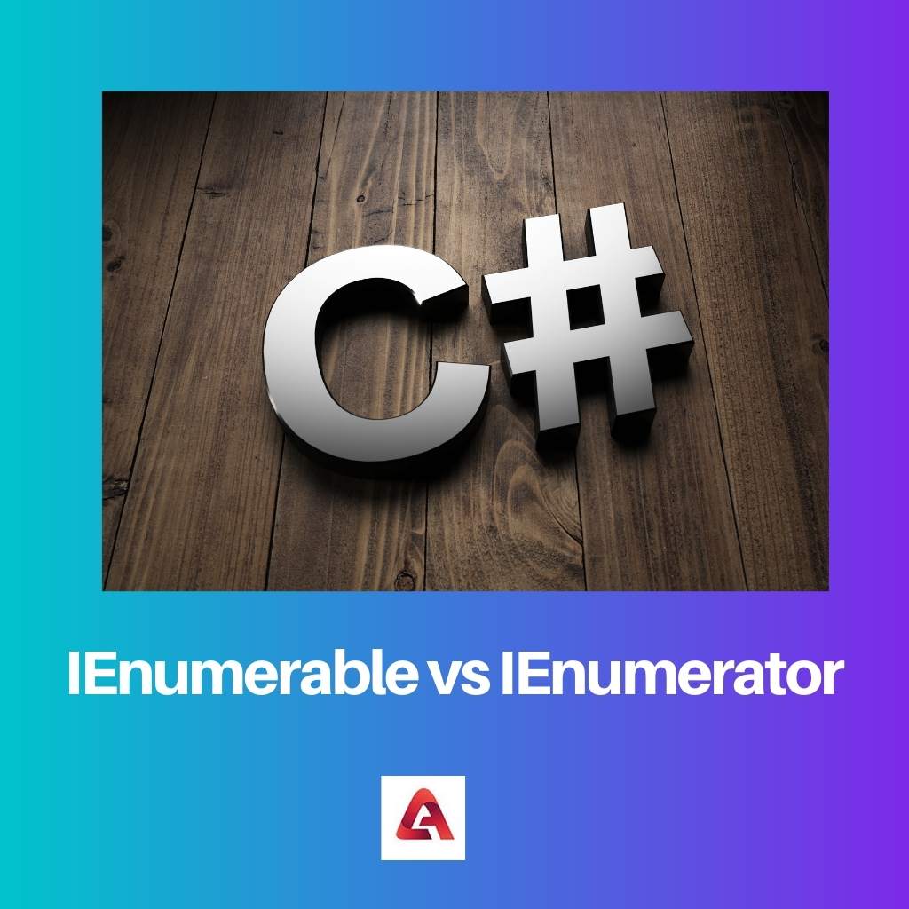 IEnumerable versus IEnumerator