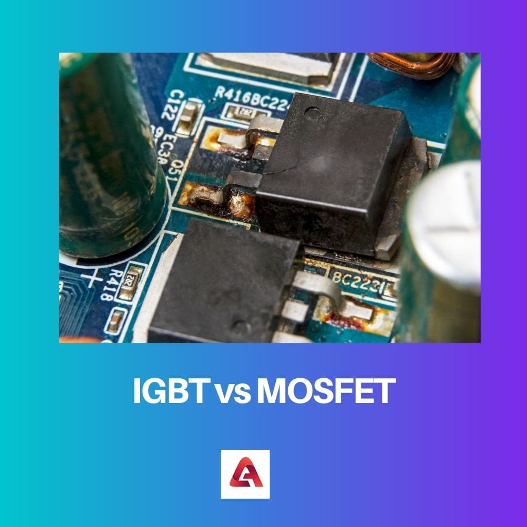 IGBT frente a MOSFET