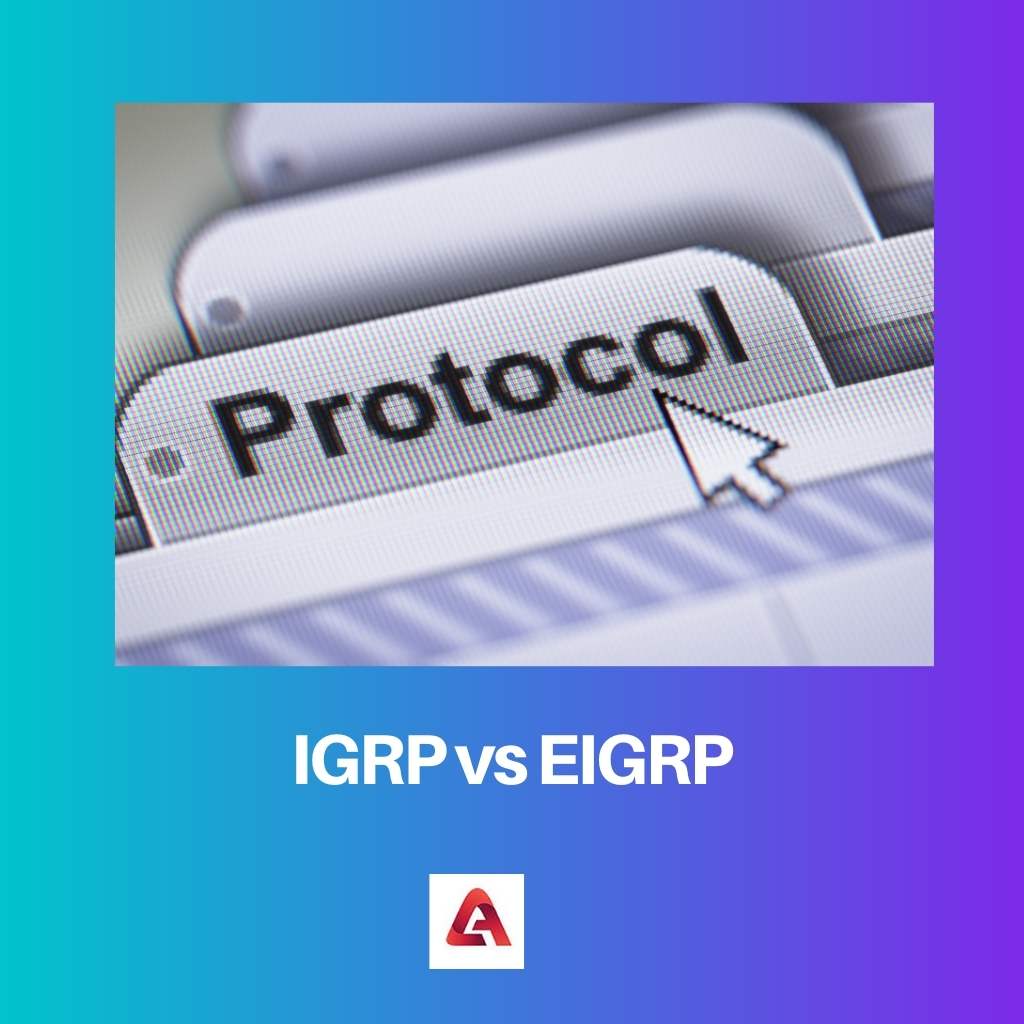 IGRP versus EIGRP