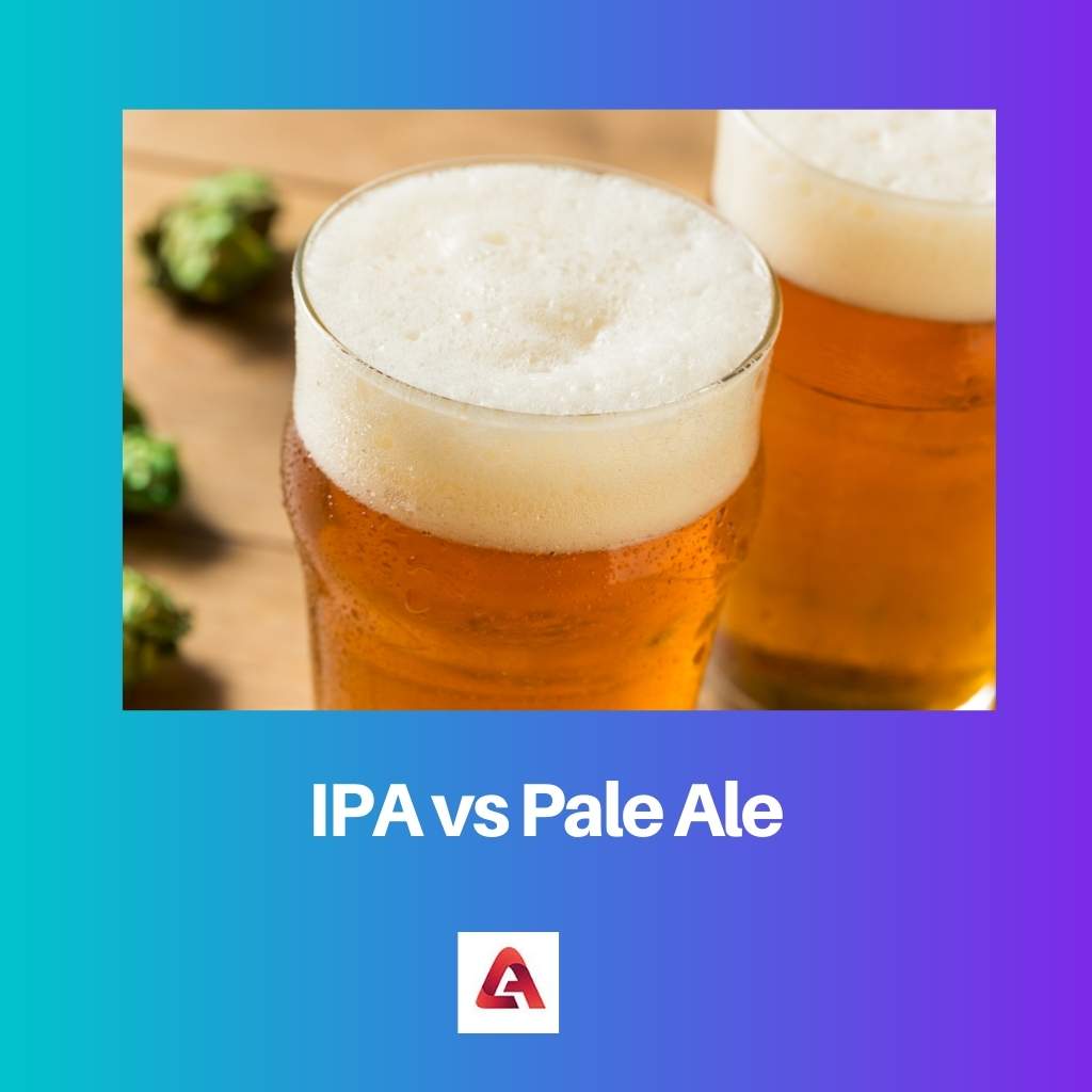 IPA versus Pale Ale