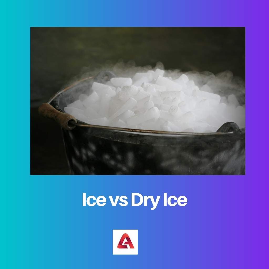 Ice vs Dry Ice