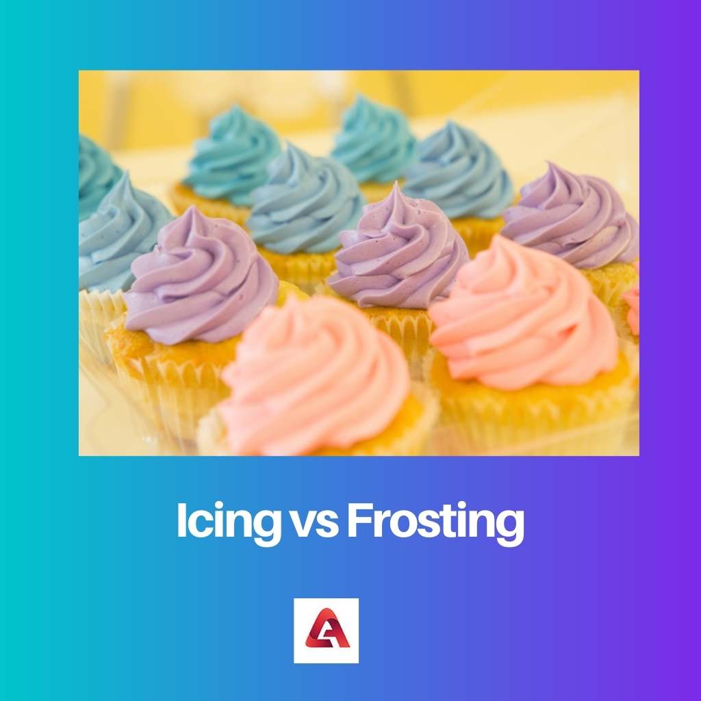 Icing vs Frosting